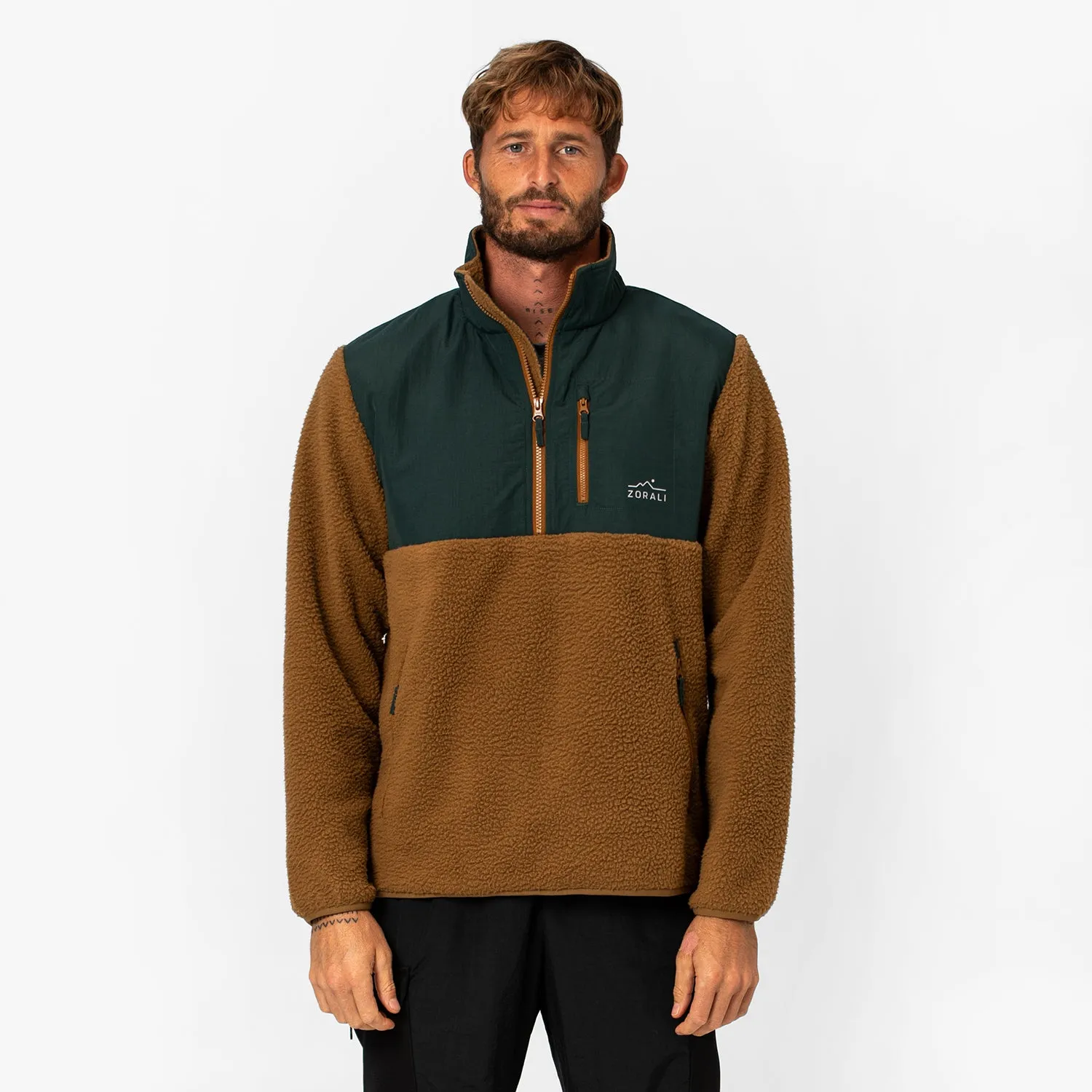 1/4 Zip Fleece Sassafras