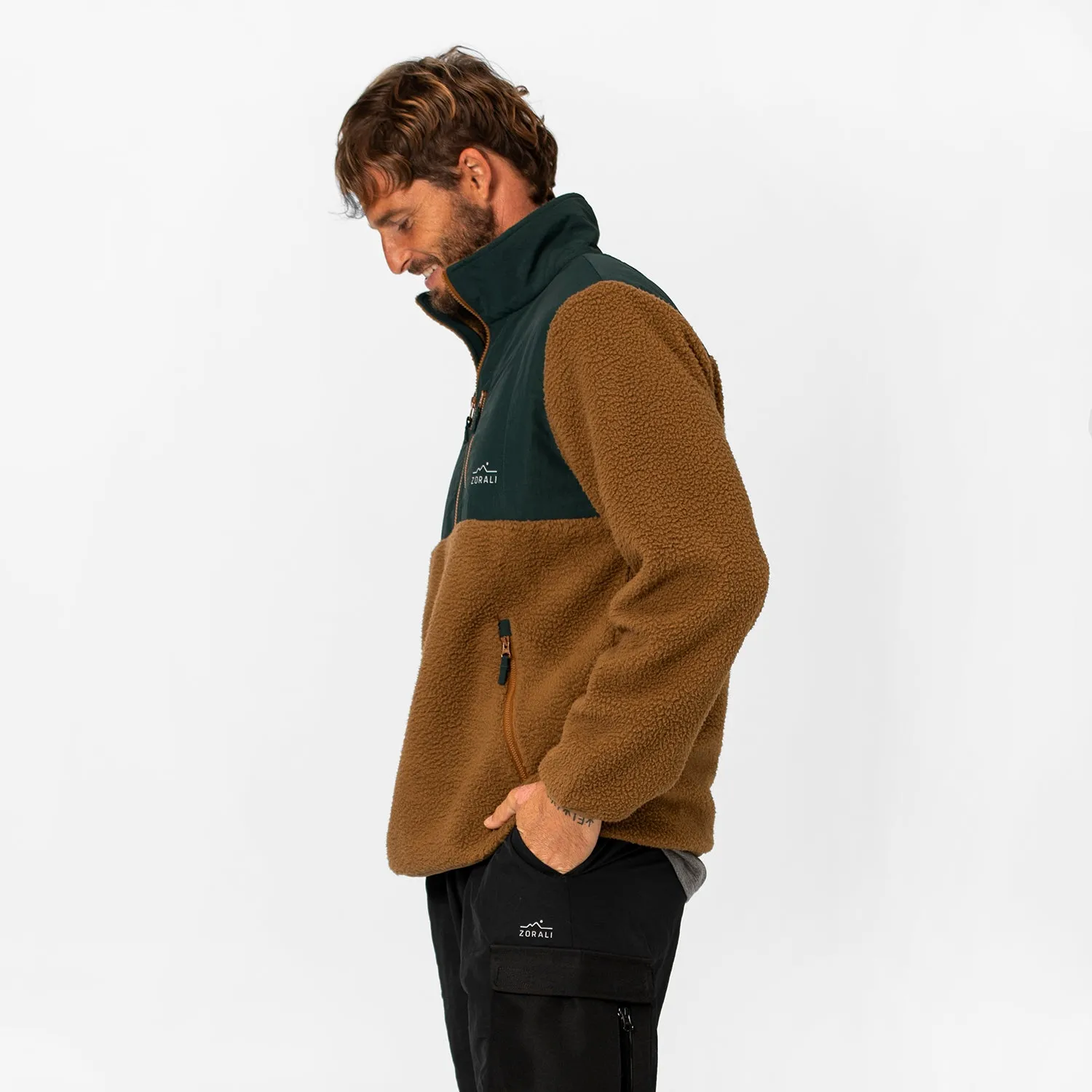 1/4 Zip Fleece Sassafras