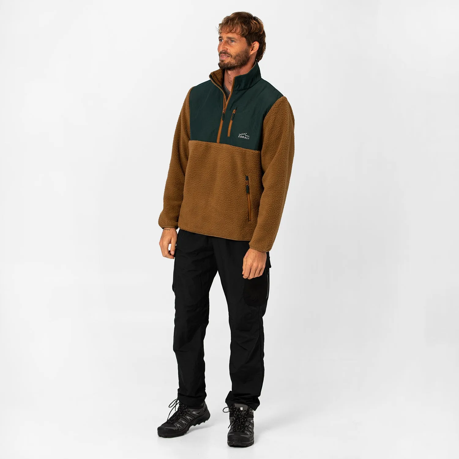 1/4 Zip Fleece Sassafras