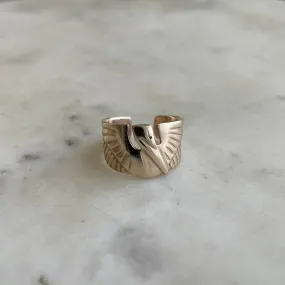 14K GOLD PELICAN RING