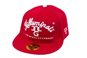 2pac Killuminati I Am Revolutionary Red / white Snapback