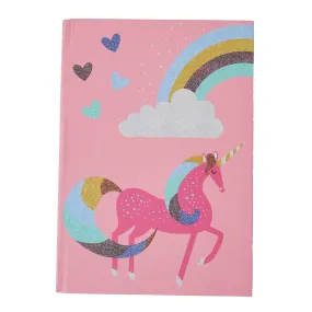 Accessorize London Girl Unicorn A5 Notebook