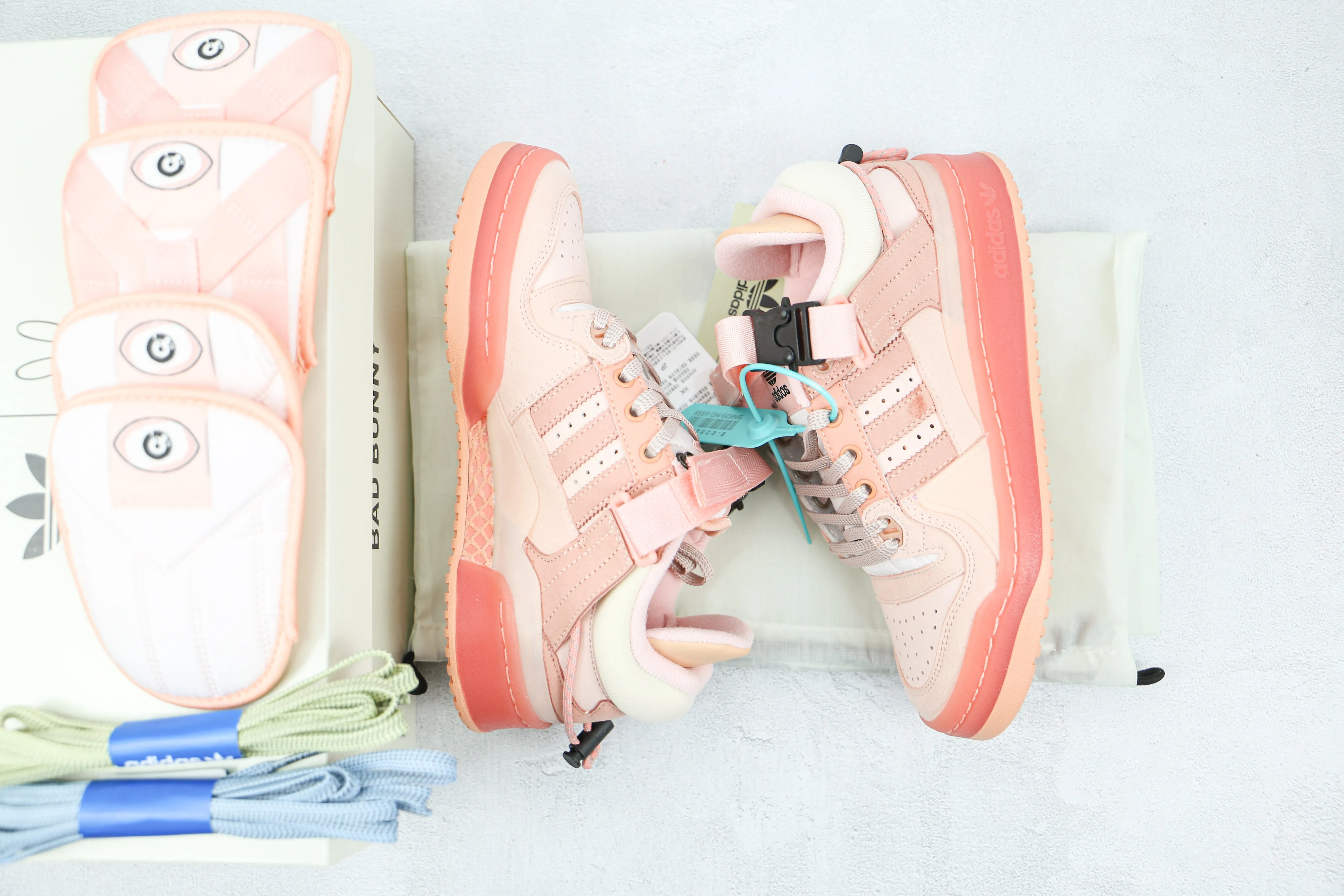 Adidas Forum Low Bad Bunny Pink Easter Egg