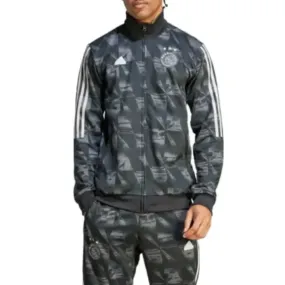 Ajax Amsterdam silver training presentation Soccer tracksuit 2023/24 - Adidas