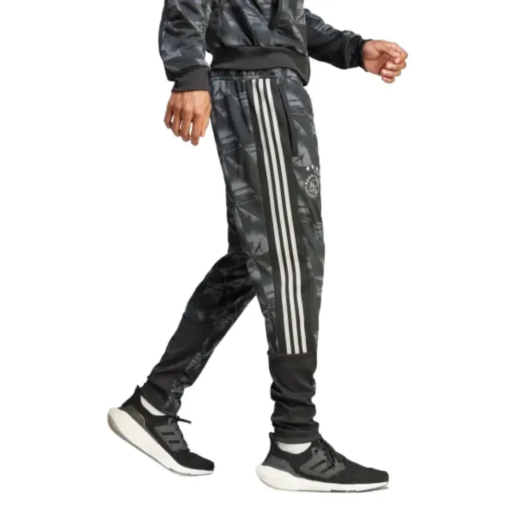 Ajax Amsterdam silver training presentation Soccer tracksuit 2023/24 - Adidas