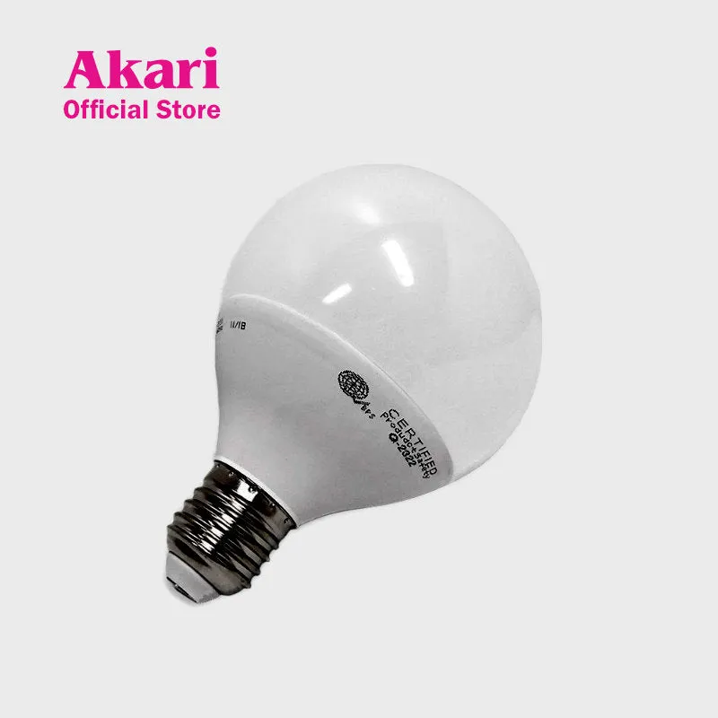 Akari LED Globe Bulb 13 Watts - Warm White (ALED-GB13WW)