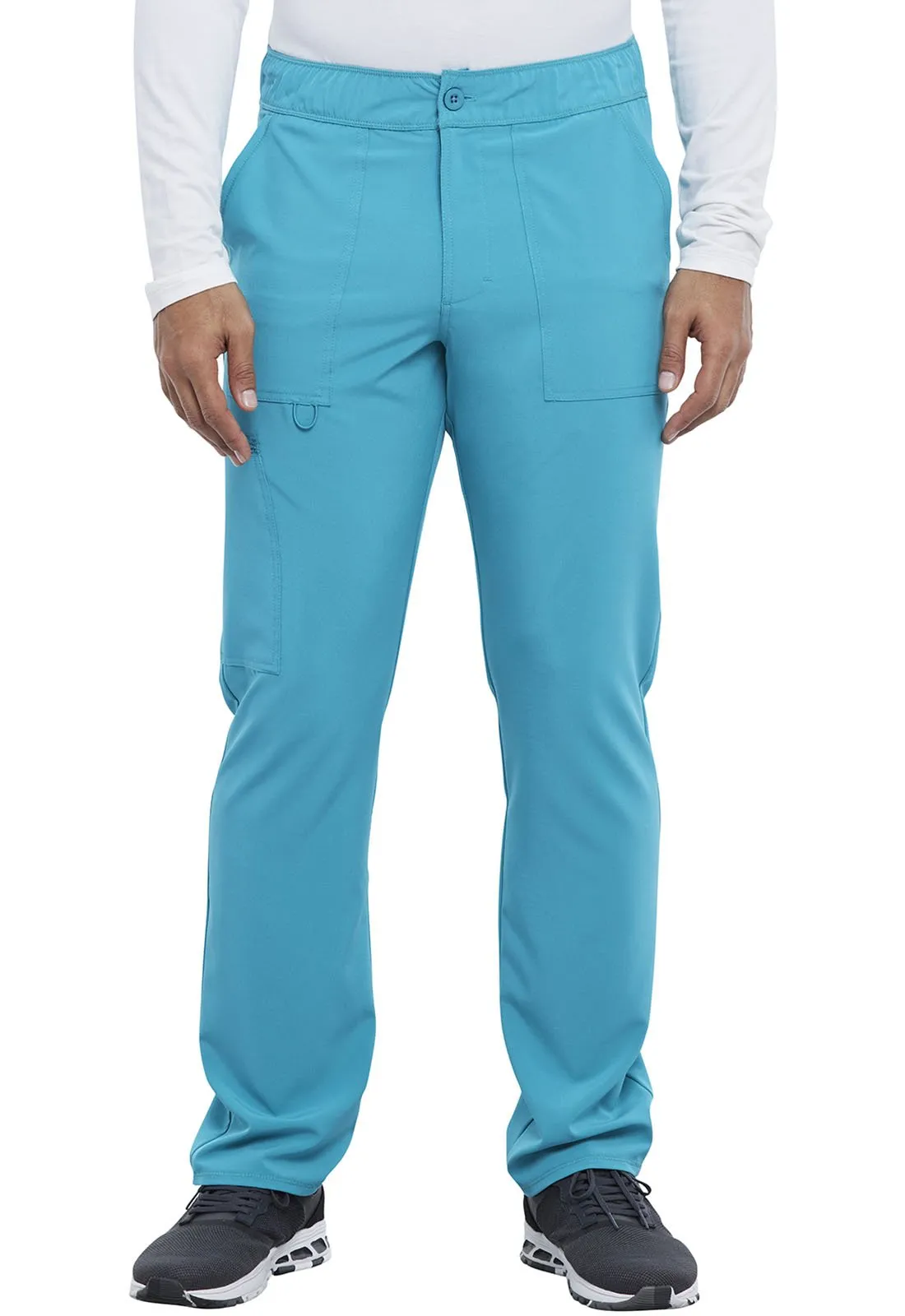 Allura  Men's Fly Front Cargo Scrub Pant CKA186