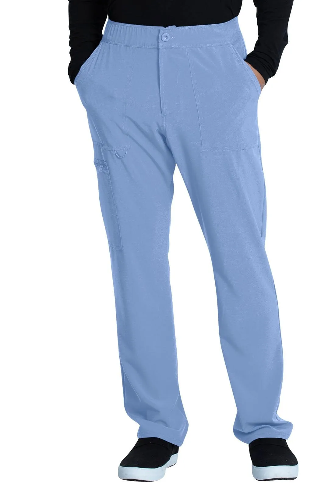 Allura  Men's Fly Front Cargo Scrub Pant CKA186