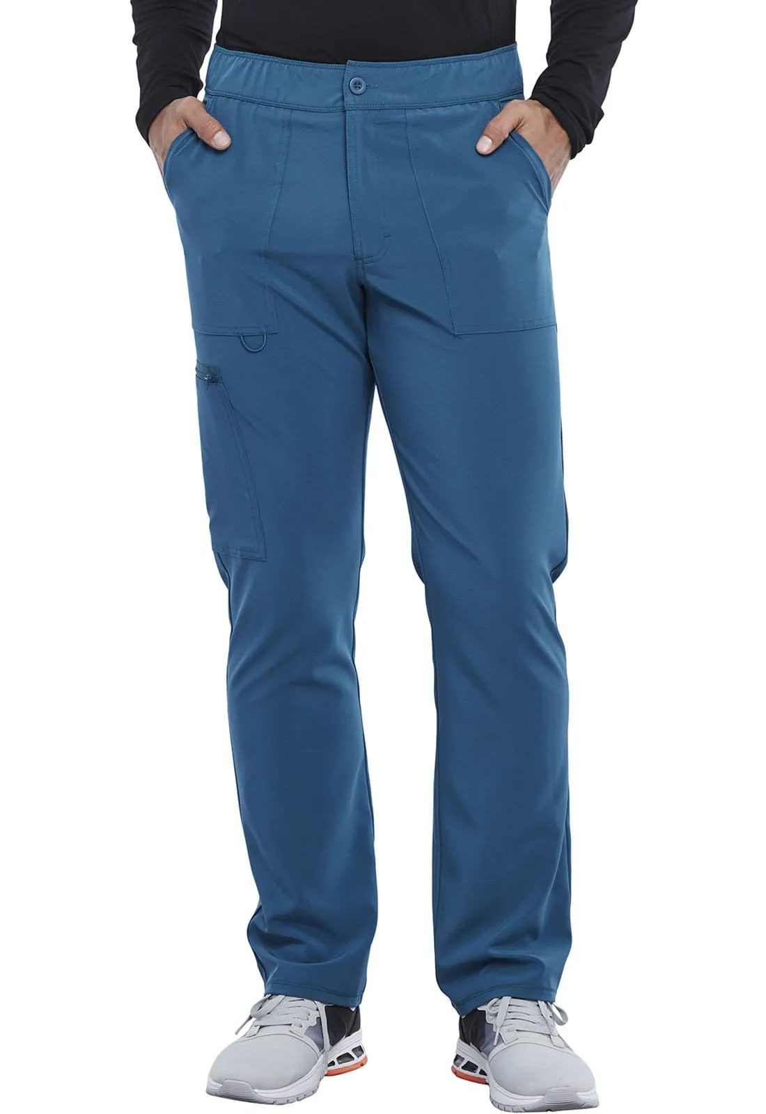 Allura  Men's Fly Front Cargo Scrub Pant CKA186