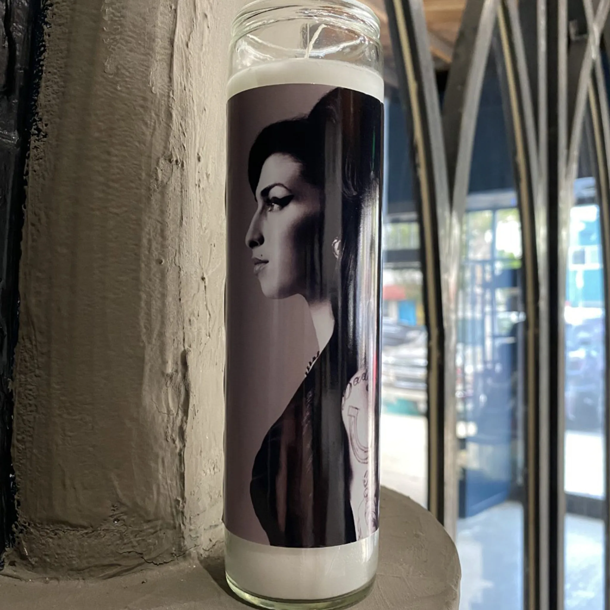 Amy Winehouse Prayer Candle