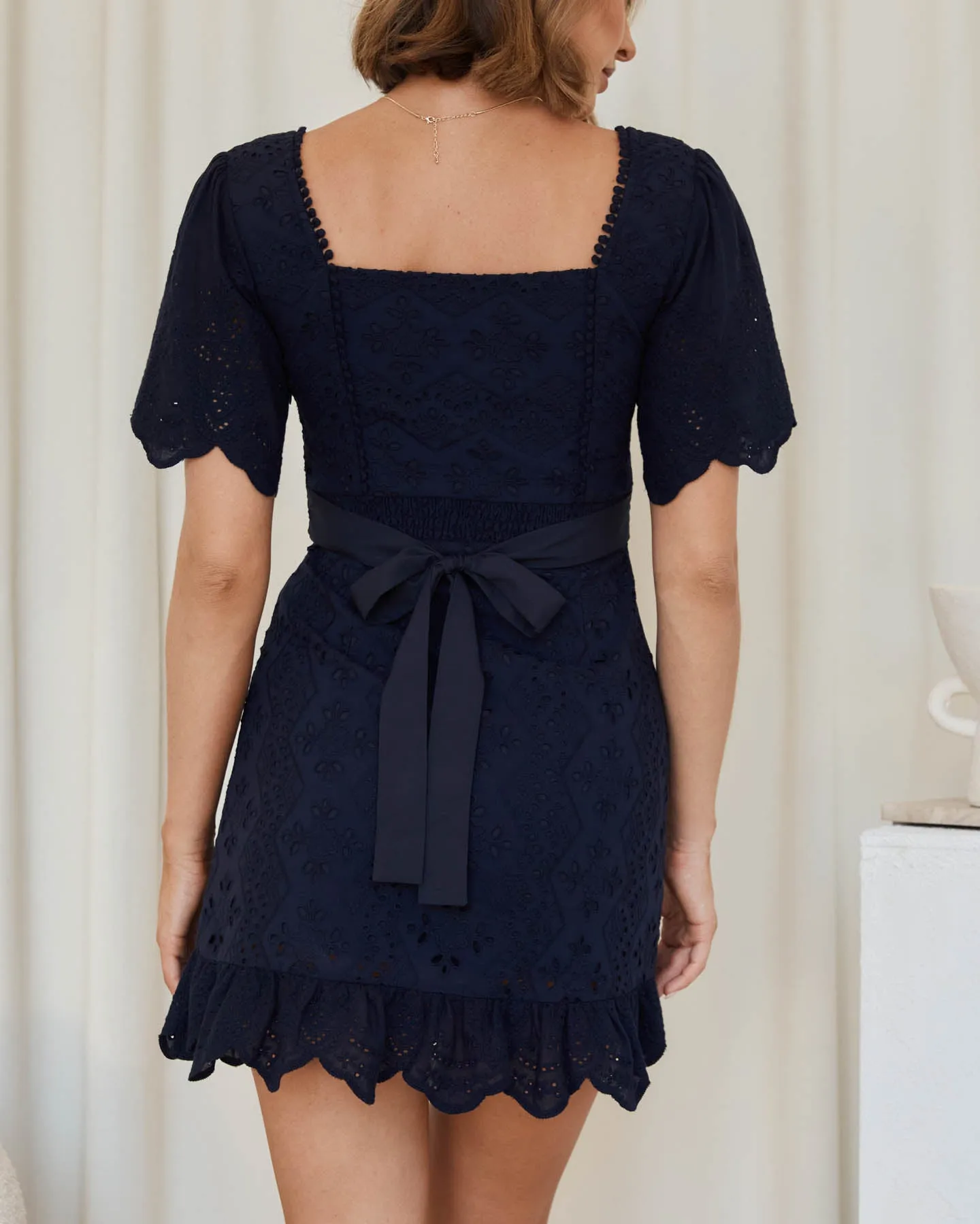 Arcadia Dress - Navy