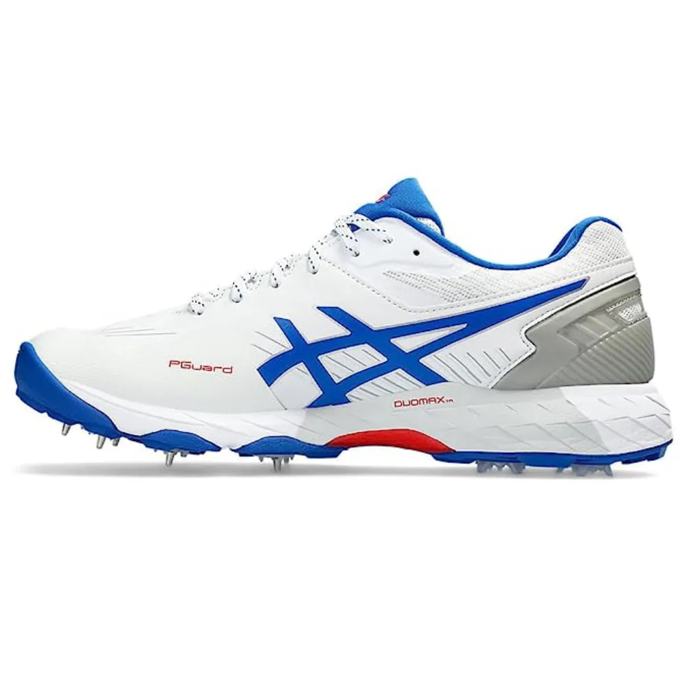 ASICS Men's 350 Not Out FF Cricket Shoe (White/Tuna Blue)