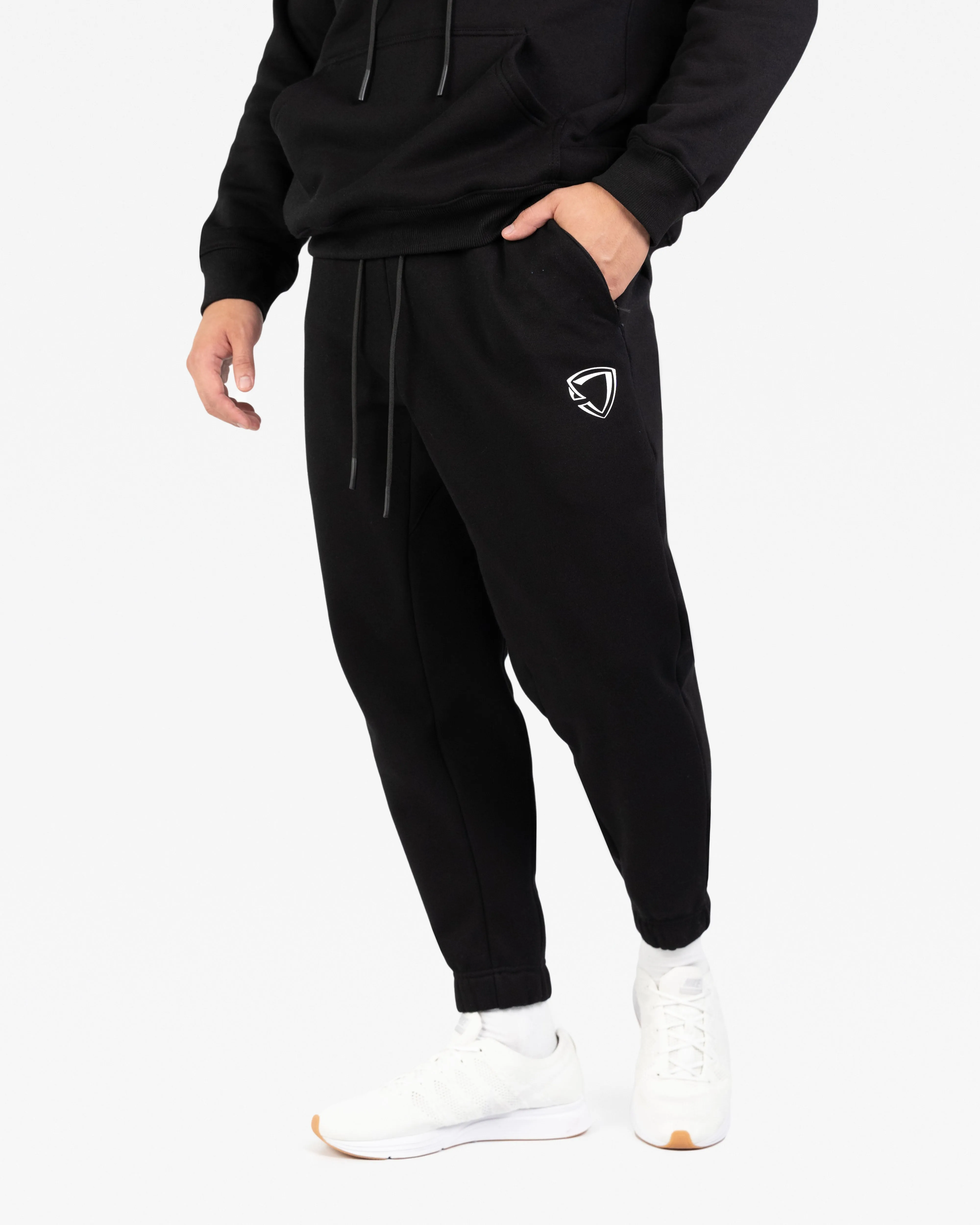 Badge Cuffed Joggers