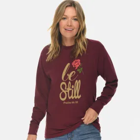 Be Still Unisex Long Sleeve T Shirt