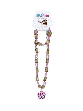 Beaded Necklace & Bracelet Set for Kids