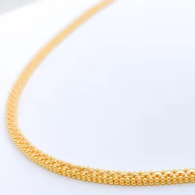 Beaded Square Chain - 22"