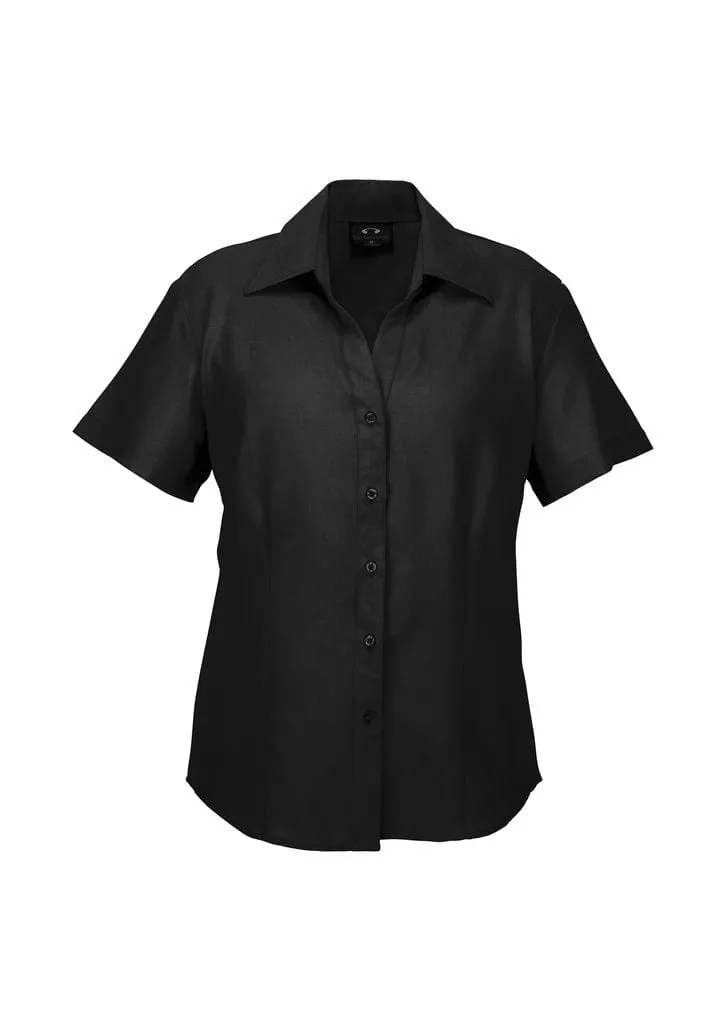 Biz Corporate Women's Plain Oasis Short Sleeve Shirt LB3601