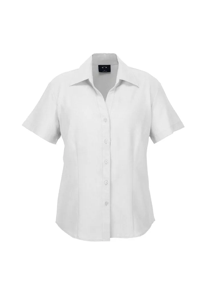 Biz Corporate Women's Plain Oasis Short Sleeve Shirt LB3601