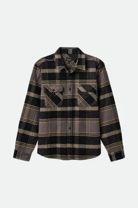 Bowery Heavyweight L/S Flannel - Black/Beige