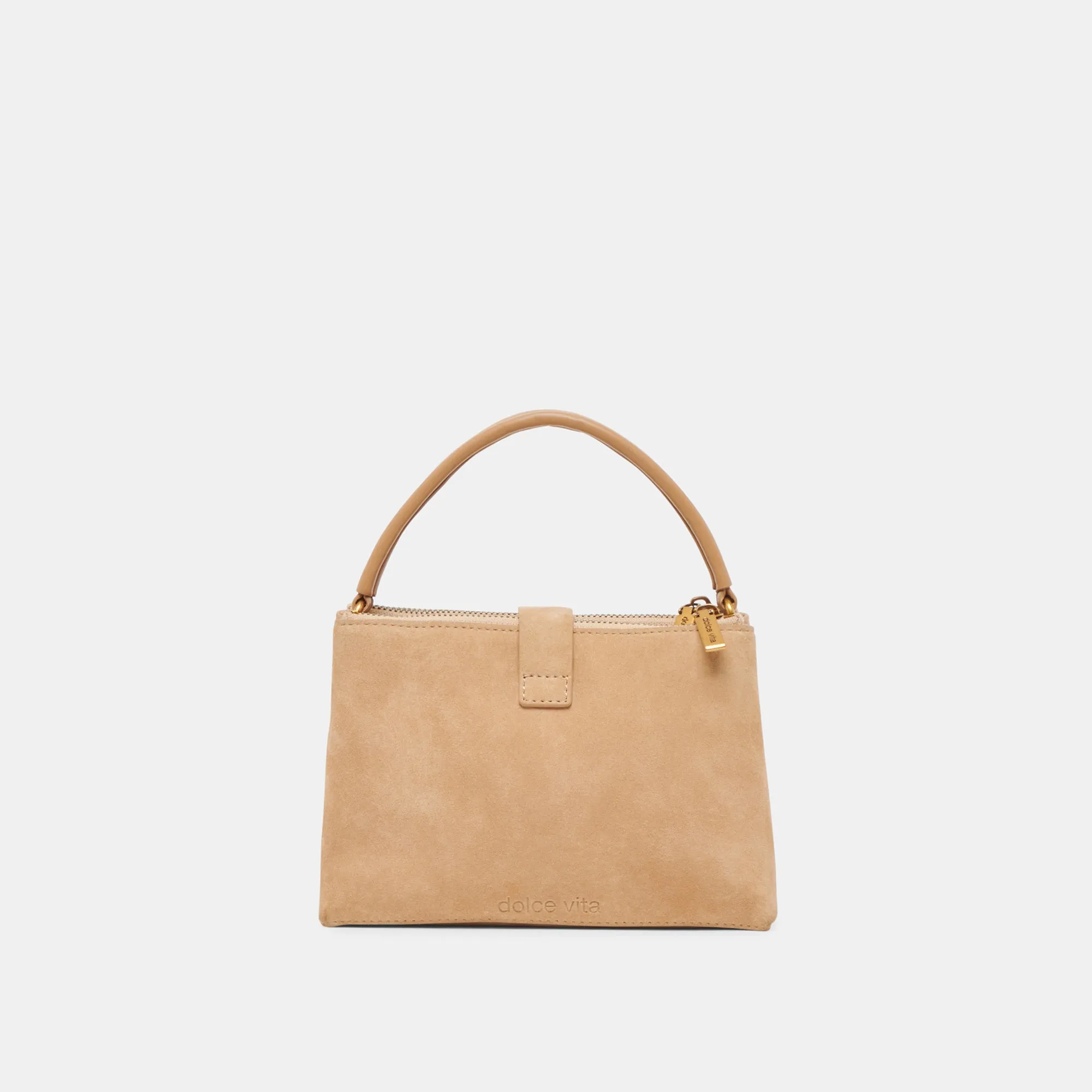 CHARLY CROSSBODY TAN SUEDE