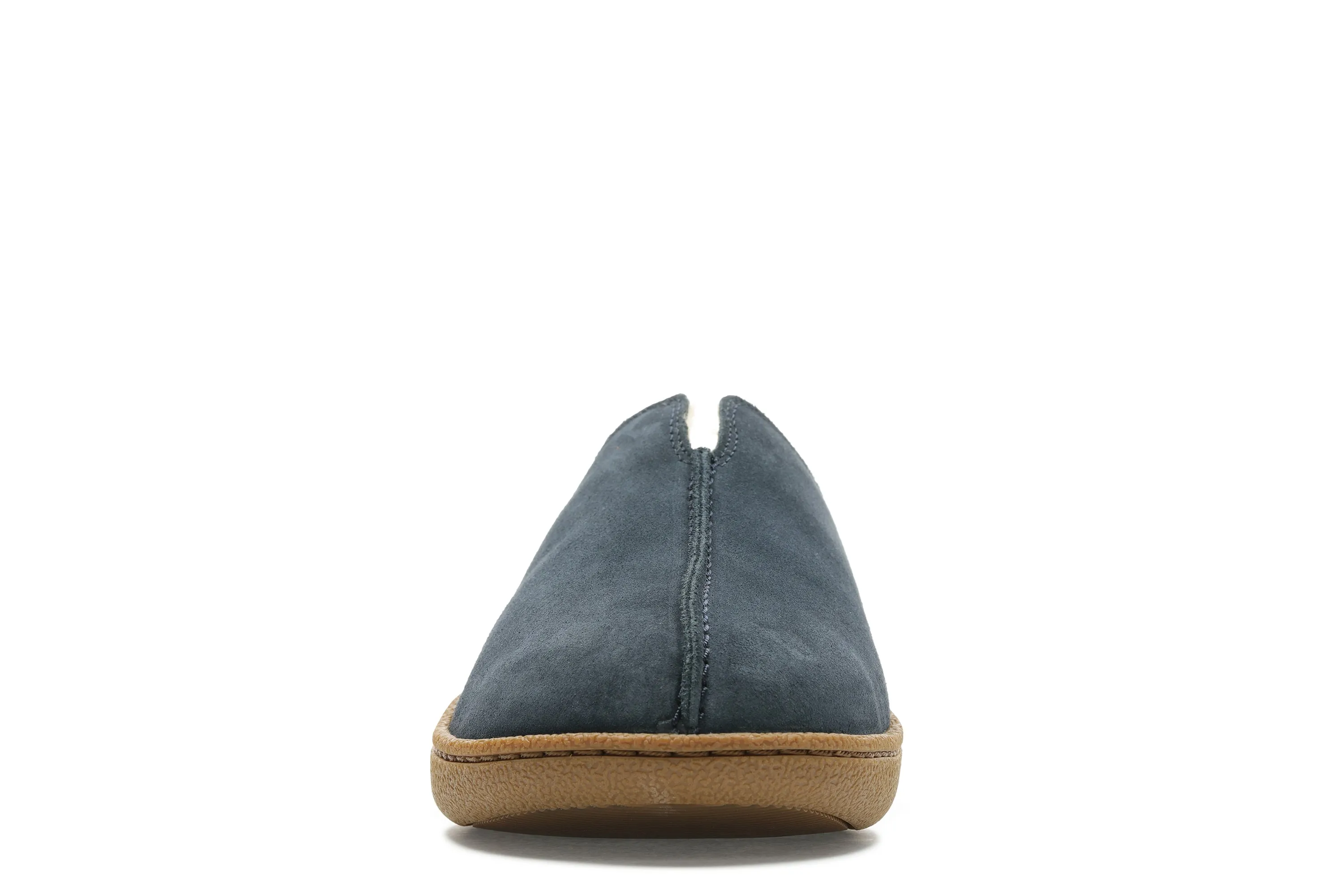 Clarks Home Mule Navy Suede