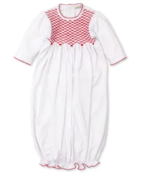 CLB Holiday Smocked Sack Kissy Kissy