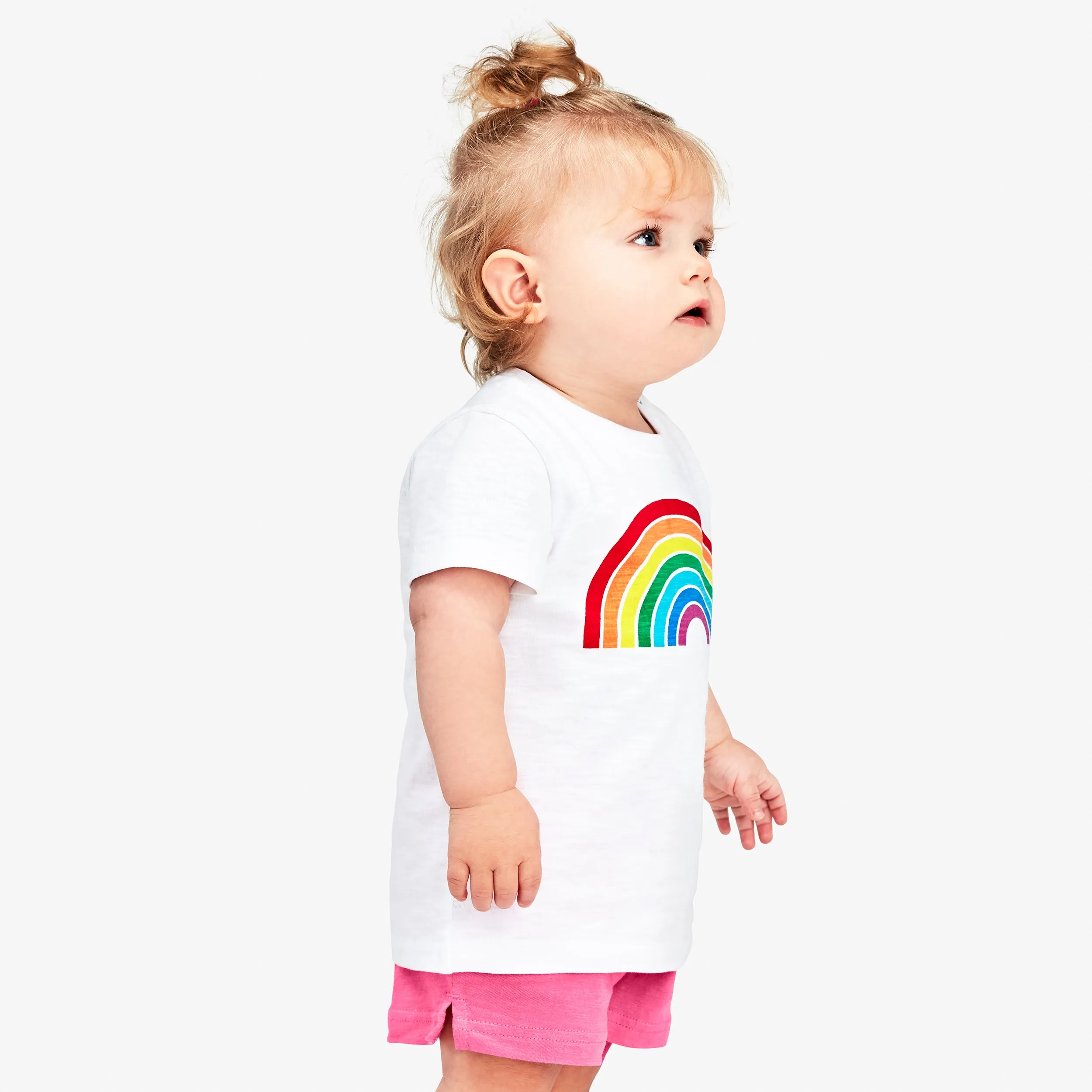 Clearance baby rainbow graphic tee