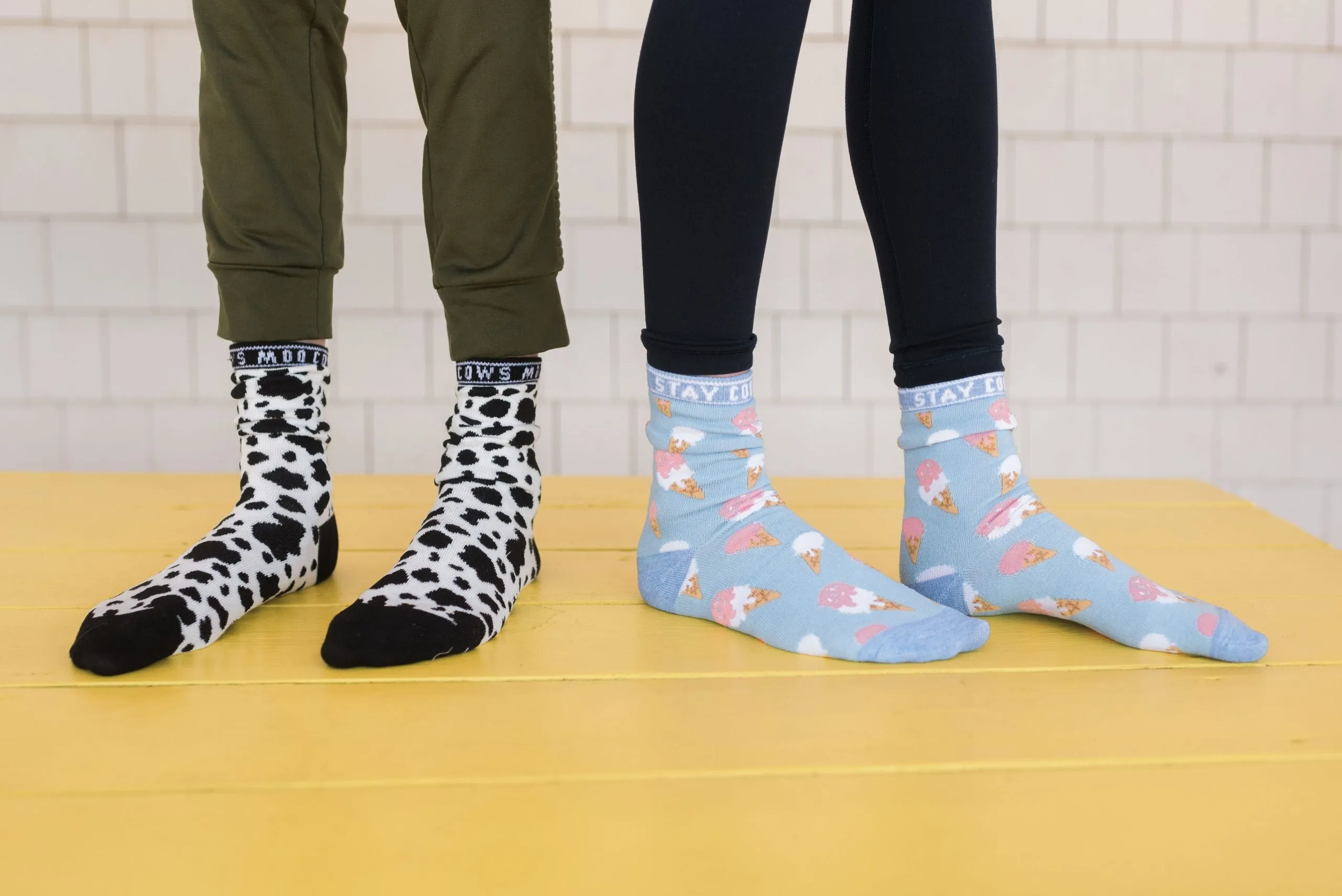 COWS Adult Socks - Spots