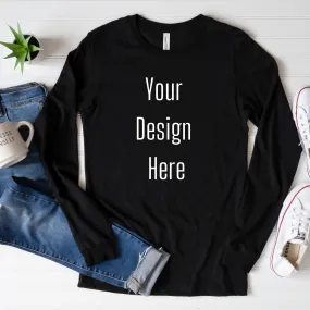 Custom Graphic Long Sleeve Tee