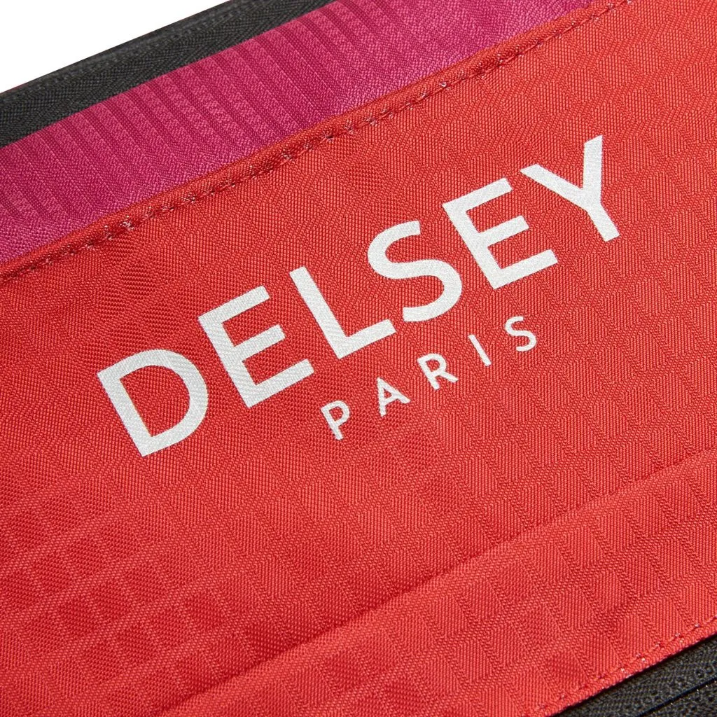 Delsey Nomade 65cm Foldable Duffle Bag Red/Pink