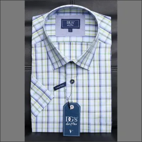 Dg's Blue Sage Check SS Shirt-