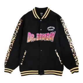 Dr. Bombay Leopard Varsity Jacket