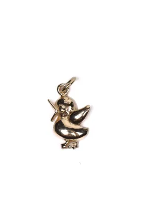 Duckie Charm, 14k yellow gold