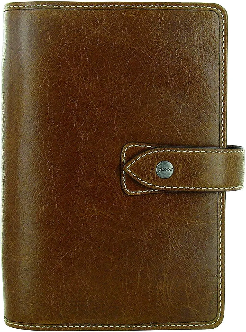 Filofax Malden Personal Ochre Leather Organizer Agenda Calendar 2024