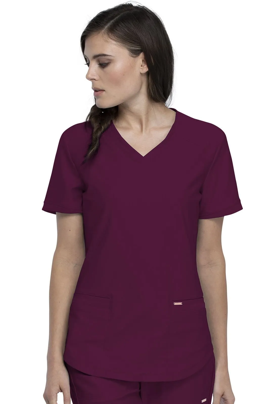 Form Cherokee V-Neck Scrub Top CK840