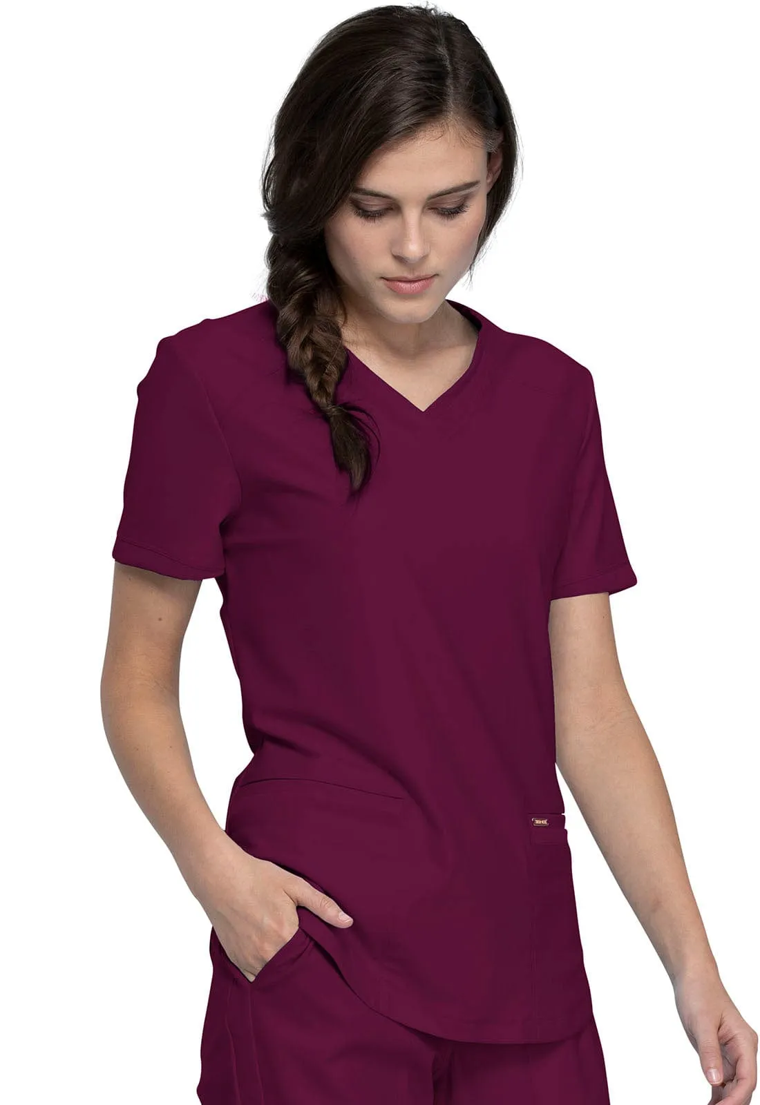 Form Cherokee V-Neck Scrub Top CK840