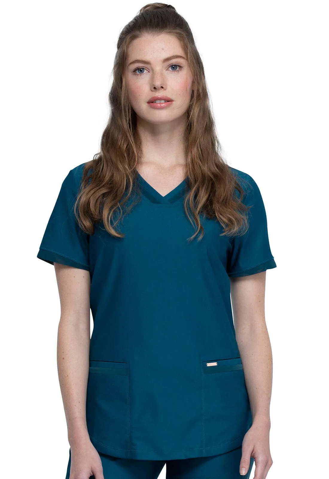 Form Cherokee V-Neck Scrub Top CK840