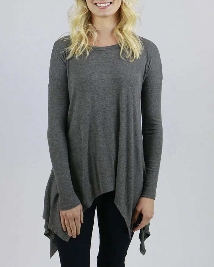 Grace & Lace Everyday Favorite Ribbed Tee