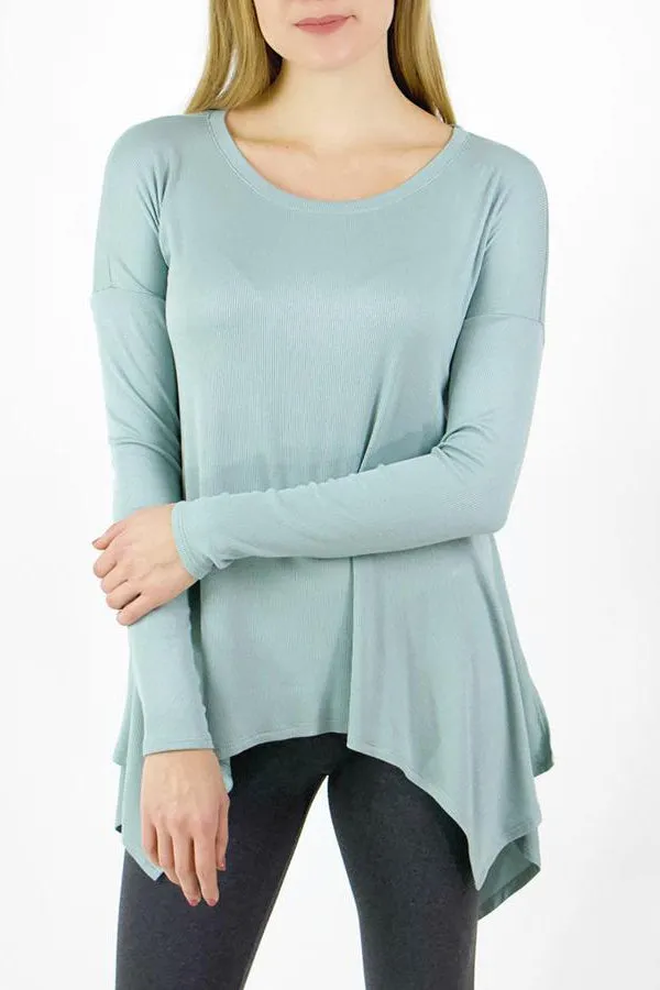 Grace & Lace Everyday Favorite Ribbed Tee