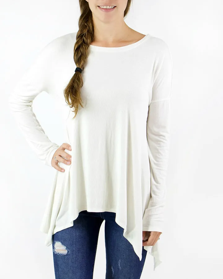 Grace & Lace Everyday Favorite Ribbed Tee