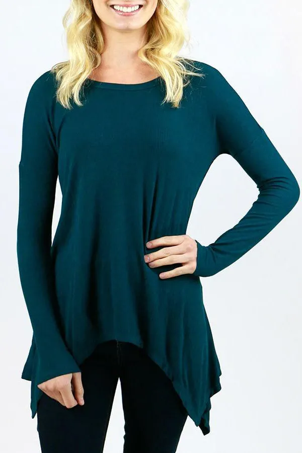 Grace & Lace Everyday Favorite Ribbed Tee