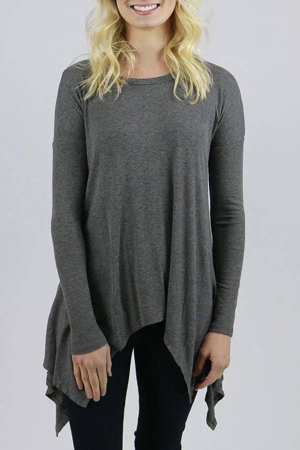 Grace & Lace Everyday Favorite Ribbed Tee