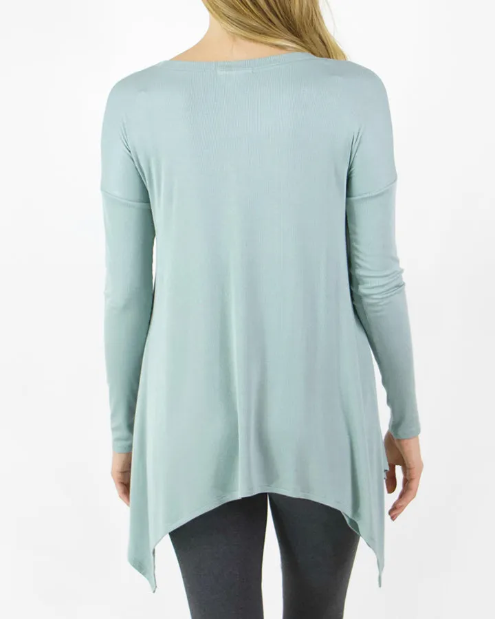 Grace & Lace Everyday Favorite Ribbed Tee