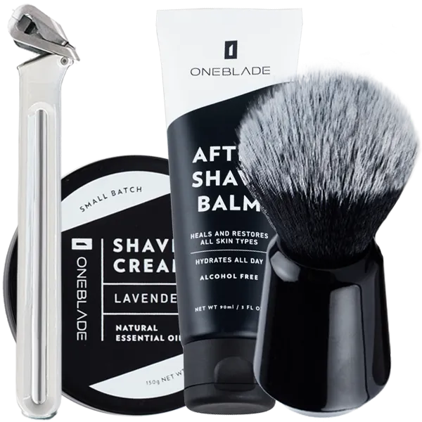 HYBRID Black Tie Shave Kit