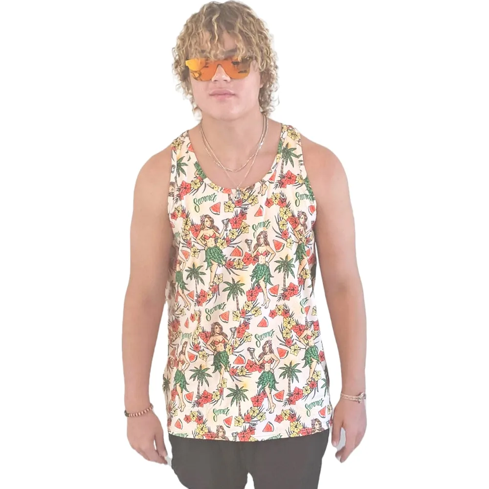 Island Girl Super Cool Chill Tank Top - Functional Yoga Tank