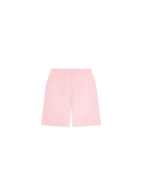 Kids' DNA Aloe Linen Long Shorts—magnolia pink