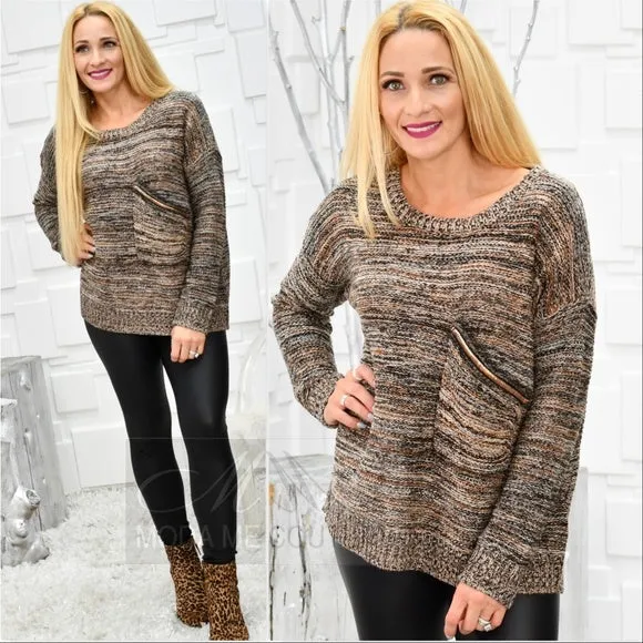 Light Knit Sweater Top