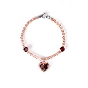 Love Song Bracelet [Red gems]