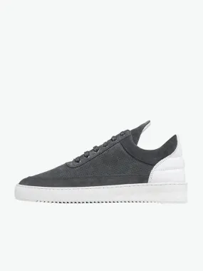 Low Top Ripple Perforated Grey Sneakers