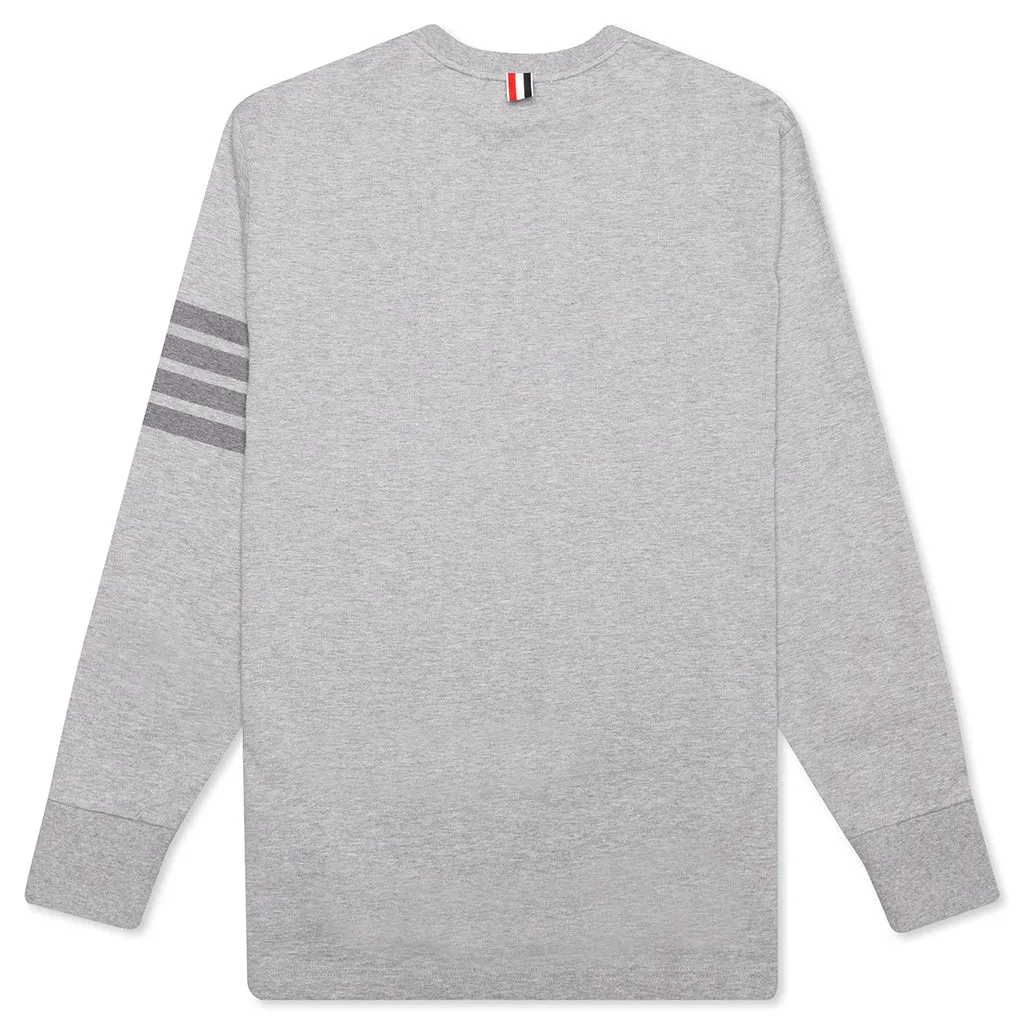 L/S Rugby Tee - Light Grey